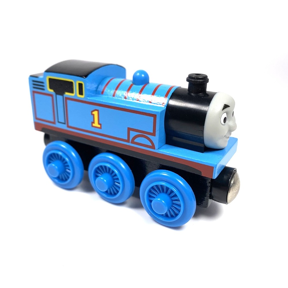 Thomas & Friends Wooden Railway Train THOMAS the Engine #1 Learning Curve EUC